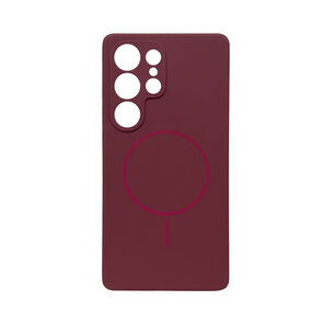 Samsung S25 Ultra - Bordeaux - Zachte MagSafe Liquid Case