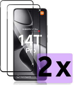 Xiaomi 14T &amp; 14T Pro - Full Glas - 2 Stuks