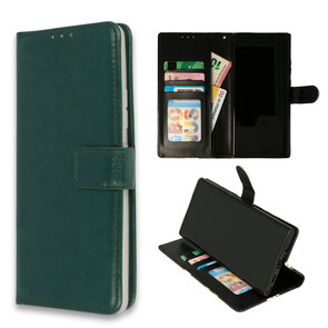 Samsung S21 Plus - Book Case - Groen