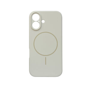 iPhone 16 Plus - Beige - Zachte MagSafe Liquid Case