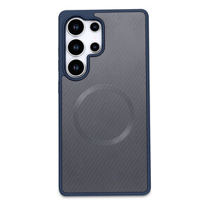 Samsung S25 Ultra - Blauw - Carbon MagSafe Back Cover