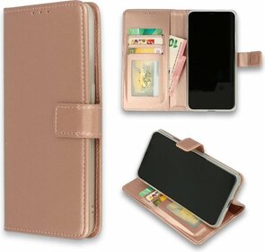 Samsung S21 Ultra - Book Case - Rosegoud