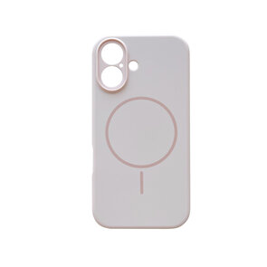 iPhone 16 Plus - Roze - Zachte MagSafe Liquid Case