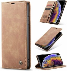 Oppo A94 Sienna Brown - Book Case
