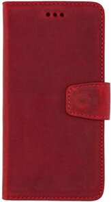 Samsung S10 Plus Rood - Lederen Book Case