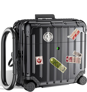 AirPods 4 - Koffer Hoes - Zwart