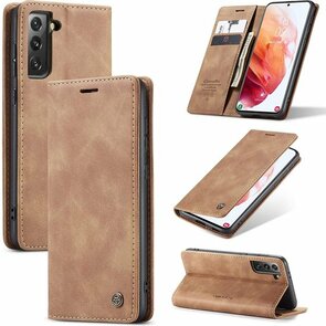 Samsung S21 Plus Sienna Brown - Book Case
