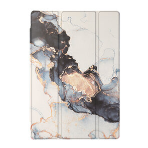 Samsung Tab A8  Marmer Wit - Smart Cover