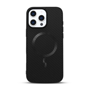 iPhone 12 - Zwart - Carbon MagSafe Back Cover