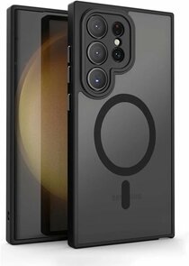 Samsung S22 Ultra - Matte MagSafe Armor - Zwart