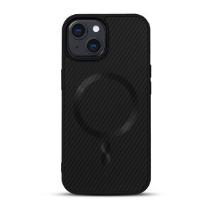 iPhone 15 Plus - Zwart - Carbon MagSafe Back Cover
