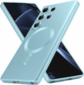 Samsung S25 Ultra - MagSafe Matte TPU - Blauw