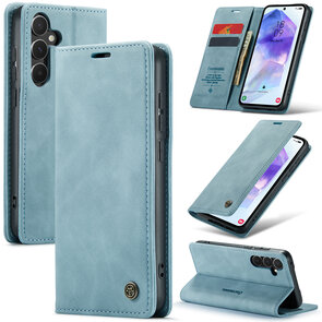 Samsung S25 - Aqua Blue - Book Case
