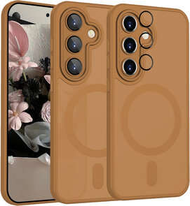 Samsung S25 - Matte MagSafe Armor - Bruin