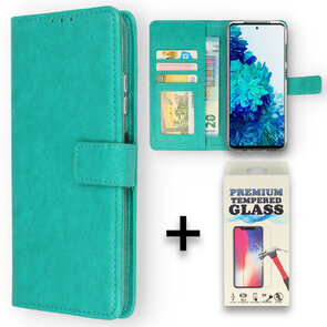 Nokia G22 - Book Case &amp; Glas - Turquoise