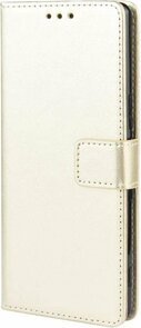 iPhone 12 &amp; 12 Pro - Book Case - Goud
