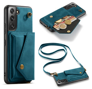 Samsung S22 Plus Emerald Green - Back Cover met Koord