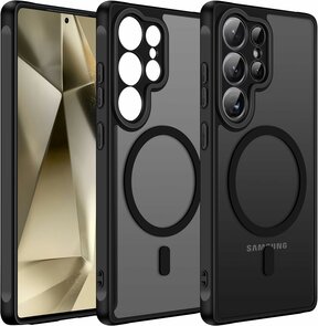 Samsung S23 Ultra - Matte MagSafe Armor - Zwart