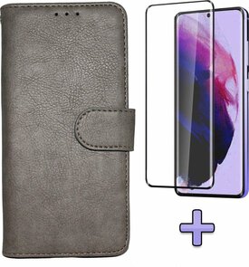 S21 - HQ Book Case &amp; Full Glas - Grijs