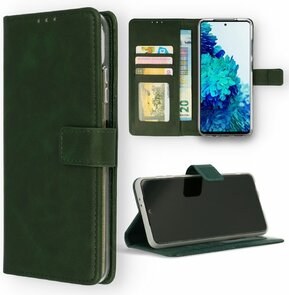 Oppo A57 4G &amp; A57S 4G - Book Case - Groen