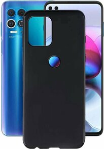 Moto G100 - Siliconen Back Cover - Zwart