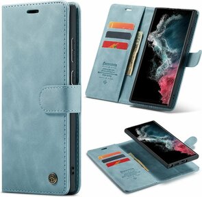 Samsung S22 Ultra Aqua Blue - 2 in 1 Book Case