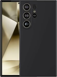 Samsung S24 Ultra - Siliconen Back Cover - Zwart