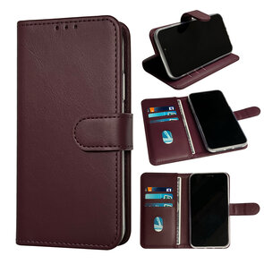 Samsung S24 - Book Case - Bordeaux