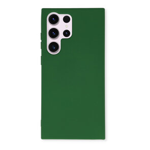 Samsung S23 Ultra - HQ TPU Back Cover - Donker Groen