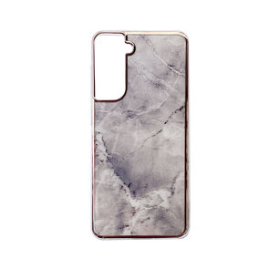 Samsung S24 - Marmer Back Cover - Steen