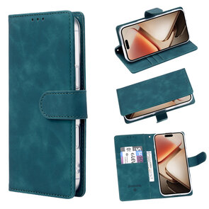 iPhone 16e - Suide Book Case - Groen