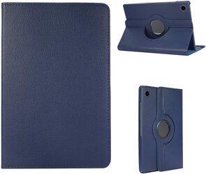 Samsung Tab A9 Plus - Donker Blauw - Draaibare Case