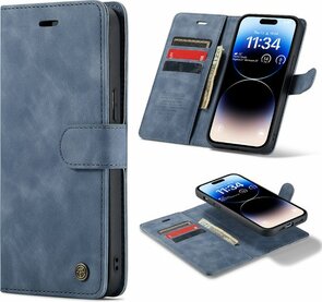 iPhone 14 Pro Shadow Gray - 2 in 1 Book Case