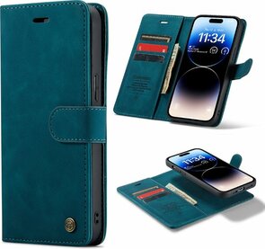 iPhone 14 Pro Emerald Green - 2 in 1 Book Case