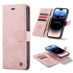 iPhone 13 Pro Pale Pink - 2 in 1 Book Case