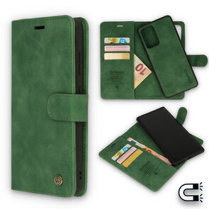 iPhone 14 Plus Olive Green - 2 in 1 Book Case