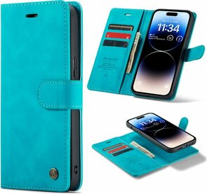 iPhone 14 Pro Azure Blue - 2 in 1 Book Case