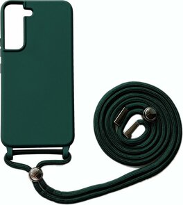 Samsung S22 Plus Groen - TPU Back Cover met Koord