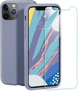 iPhone 11 Pro - Back Cover &amp; Glas - Paars