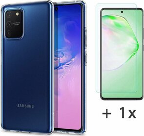 S10 Lite - Back Cover &amp; Glas - Transparant