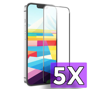 Hoco - iPhone 12/12 Pro - Full Glas - 5 Stuks