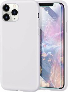 iPhone 11 Pro Max - Back Cover &amp; Glas - Wit