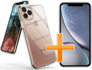 iPhone 11 Pro - Back Cover &amp; Glas - Transparant