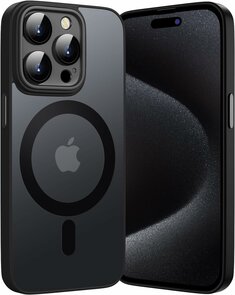 iPhone 14 Pro - Zwart - Matte Armor - Geschikt voor MagSafe
