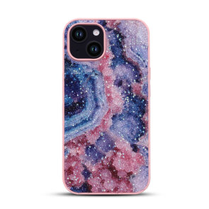 iPhone 15 - Diamant Marmer Glitter - Nova