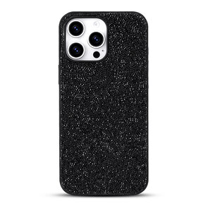 iPhone 16 Pro Max - Diamant Glitter - Zwart