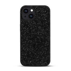 iPhone 14 - Diamant Glitter - Zwart