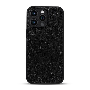 iPhone 14 Pro Max - Diamant Glitter - Zwart