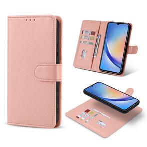 Samsung S24 Ultra - Roze - 2 in 1 Book Case