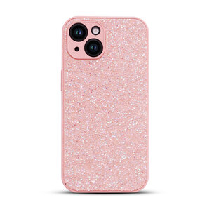 iPhone 15 - Diamant Glitter - Roze